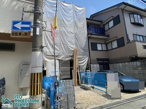 上京区 中社町 新築戸建の外観