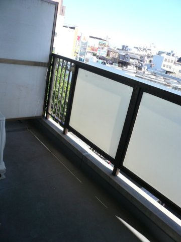 みよしのハイツのバルコニー