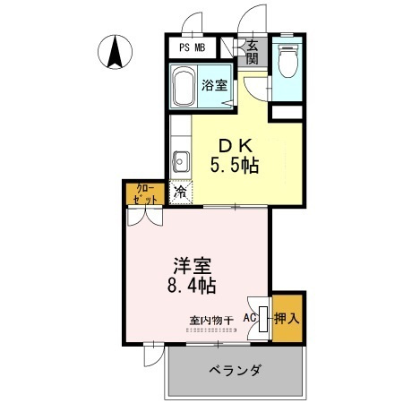 みよしのハイツの間取り