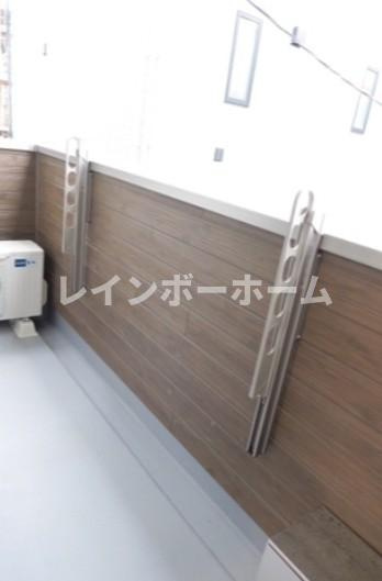 T’s Cuore六町Ⅱのバルコニー