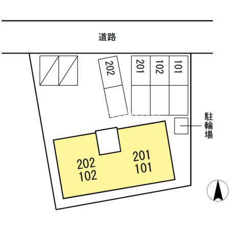 ウィルモア 土佐の区画図