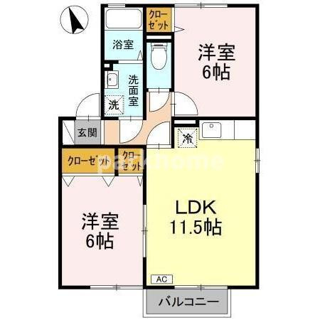 ウィルモア 土佐の間取り