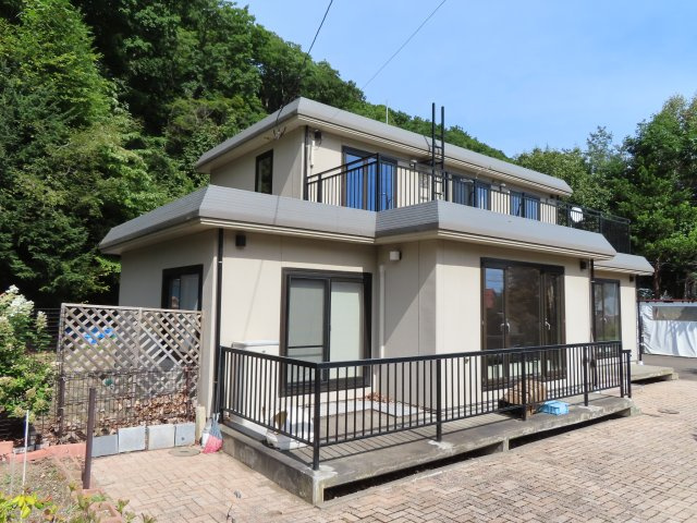 網走市字二ツ岩１８番地１７、１８番地４８　中古売家 外土地１筆　の外観|西側外観です。