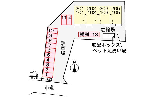 フロレスタ　　刈谷市近郊の賃貸ならクラスホーム刈谷店の駐車場