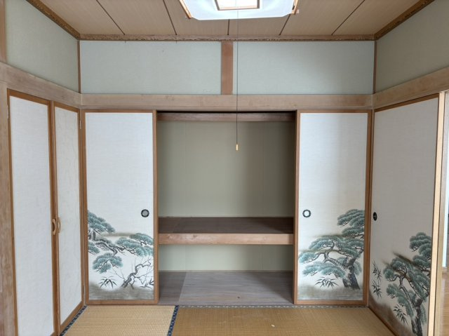 中古戸建　訓子府町東町の和室|趣のある和室です