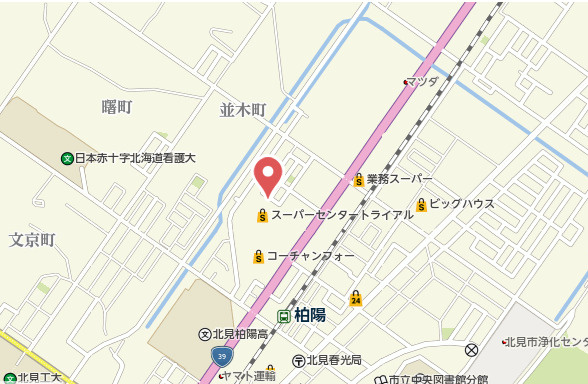 売地　並木町の地図