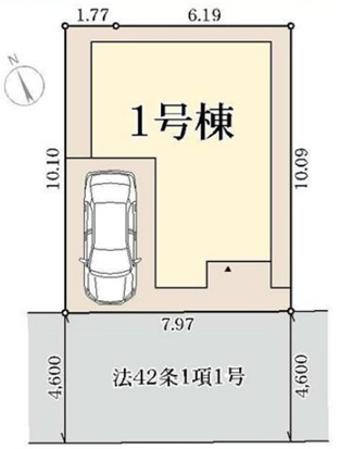明石市二見町西二見の区画図