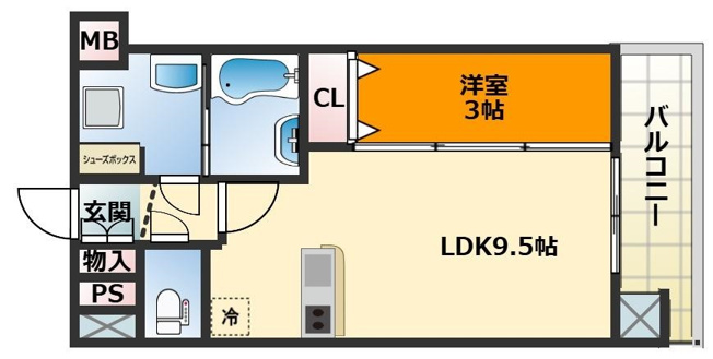 【間取り】 | Luxe布施東２