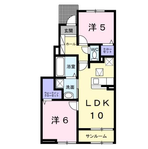 ニコリヴⅡの間取り