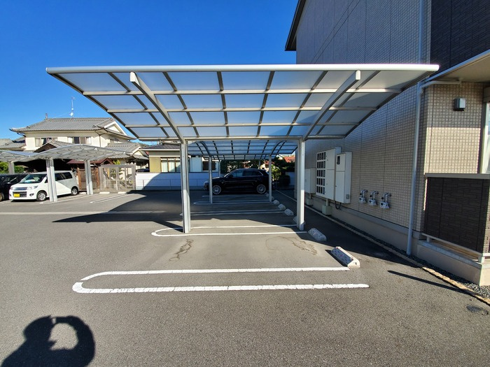 Sejour木之庄の駐車場