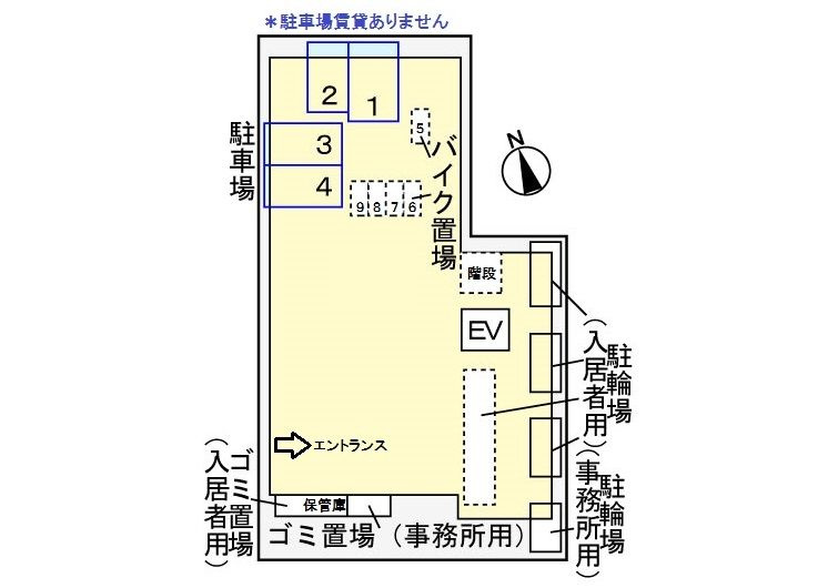 グランツ スエヒロの区画図