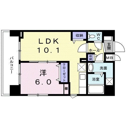 グランツ スエヒロの間取り