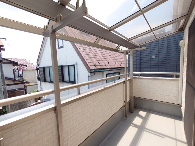 川越市寺尾中古戸建のバルコニー