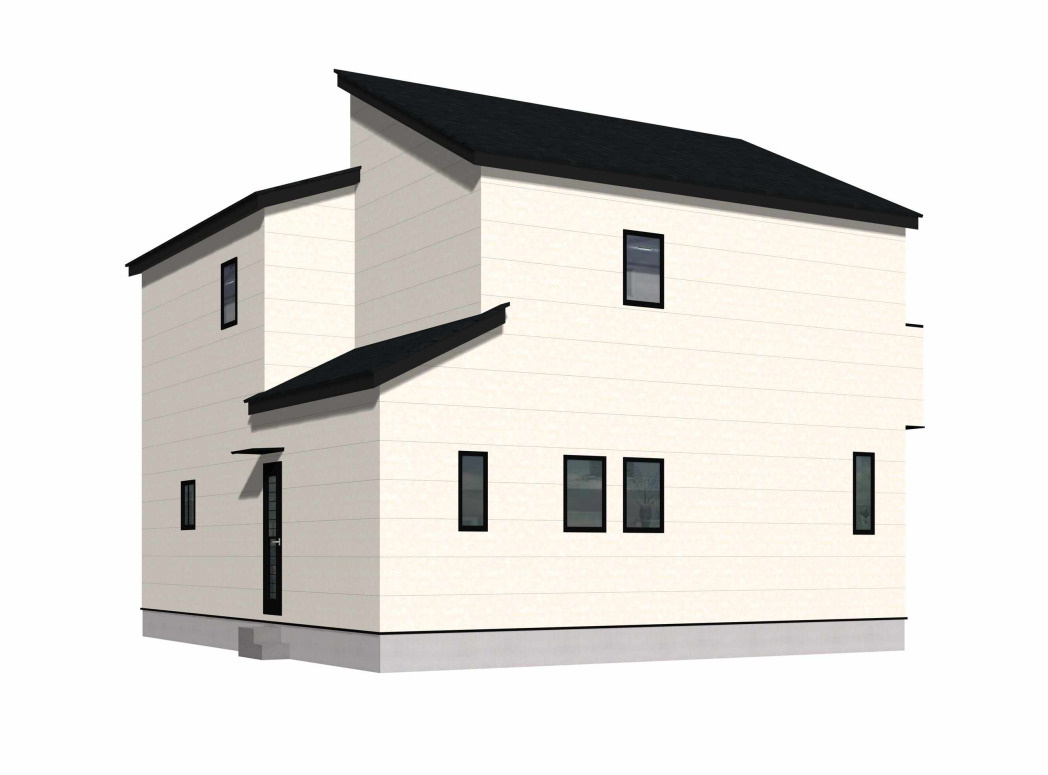 Adoble+ーアドブル＋小倉南区朽網東6丁目1期　【小倉南区　新築戸建て】の完成予想図|Adoble+ーアドブル＋小倉南区朽網東6丁目1期　【小倉南区　新築戸建て】