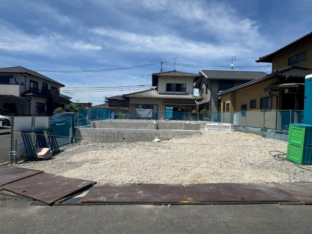 Adoble+ーアドブル＋小倉南区朽網東6丁目1期　【小倉南区　新築戸建て】の外観|現地撮影　2026,7,31　Adoble+ーアドブル＋小倉南区朽網東6丁目1期　【小倉南区　新築戸建て】