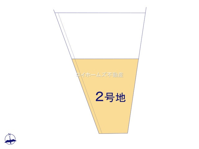 【区画図】 | 東海市名和町岡前44-1『仲介料無料』新築戸建て | 2号棟