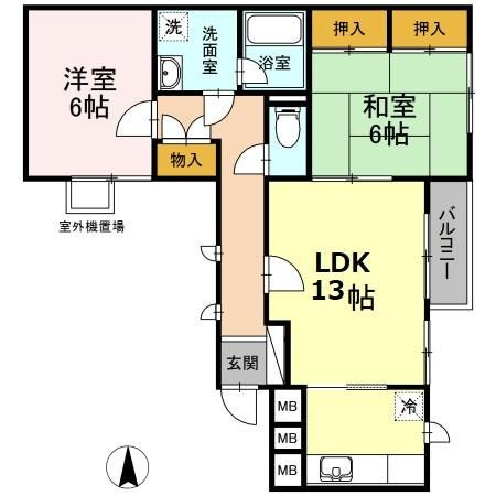 【間取り】 | フォレストⅠ