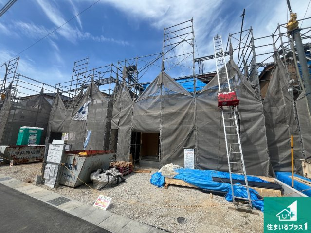 神戸市西区竜が岡　第8期　新築一戸建ての外観|周辺は落ち着いた街並みの住宅地！子育てがしやすい住環境です！まだ未完成ですが、現地でしかわからない事もございます。是非一度ご覧ください。