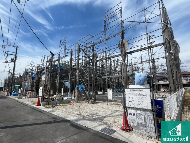 神戸市西区竜が岡　第8期　新築一戸建ての外観|周辺は落ち着いた街並みの住宅地！子育てがしやすい住環境です！まだ未完成ですが、現地でしかわからない事もございます。是非一度ご覧ください。