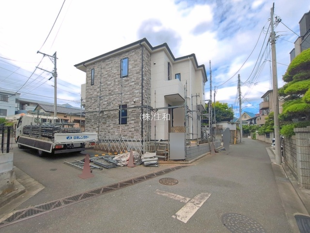 【新築分譲住宅】富士見市関沢10期の前面道路含む現地写真