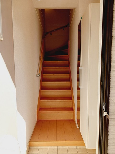アバンツァート西島の玄関