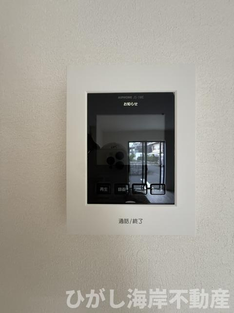平塚市幸町　新築戸建　全2棟のセキュリティ|TVモニター付きインターフォン