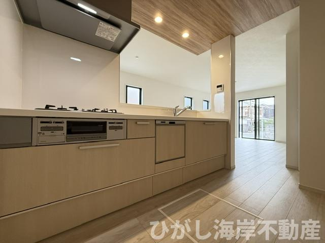 平塚市幸町　新築戸建　全2棟のキッチン|キッチンスペース