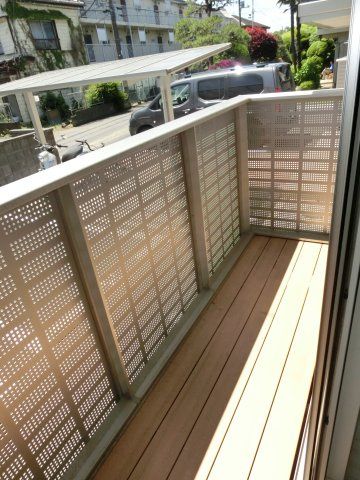 シャトレーパインのバルコニー