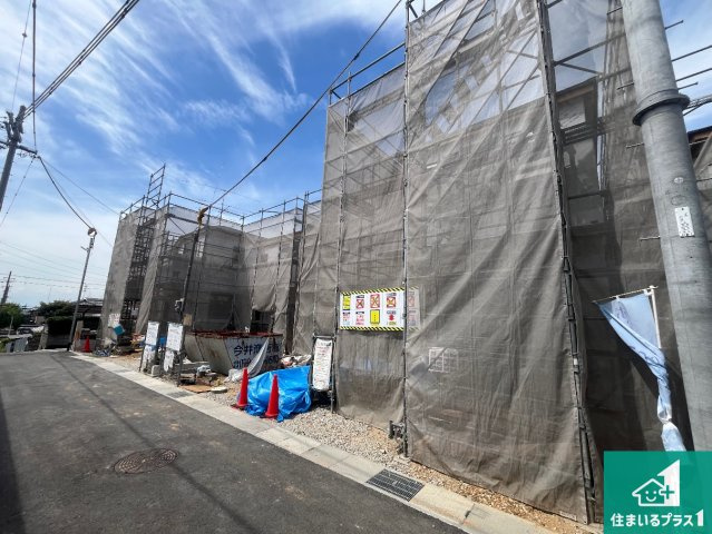 神戸市西区竜が岡　第8期　新築一戸建ての外観|周辺は落ち着いた街並みの住宅地！子育てがしやすい住環境です！まだ未完成ですが、現地でしかわからない事もございます。是非一度ご覧ください。