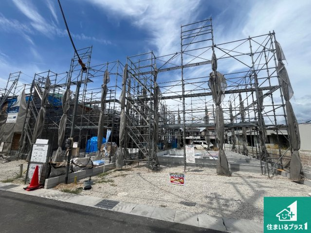 神戸市西区竜が岡　第8期　新築一戸建ての外観|周辺は落ち着いた街並みの住宅地！子育てがしやすい住環境です！まだ未完成ですが、現地でしかわからない事もございます。是非一度ご覧ください。