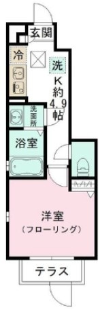 Ｌａ　Ｌｕｃｅの間取り|間取りです。