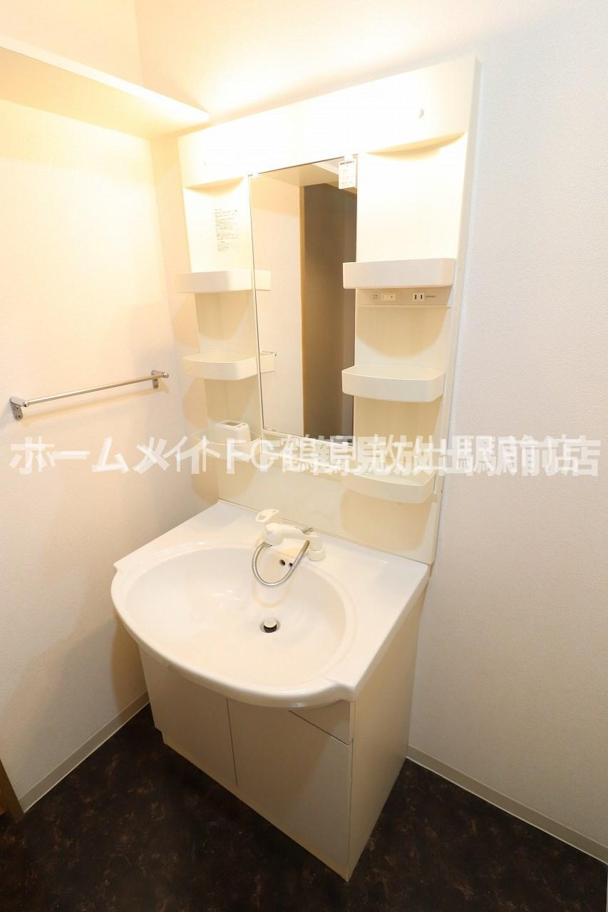 大阪市鶴見区今津中４丁目の賃貸マンションの独立洗面台
