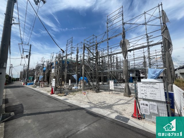 神戸市西区竜が岡　第8期　新築一戸建ての外観|周辺は落ち着いた街並みの住宅地！子育てがしやすい住環境です！まだ未完成ですが、現地でしかわからない事もございます。是非一度ご覧ください。