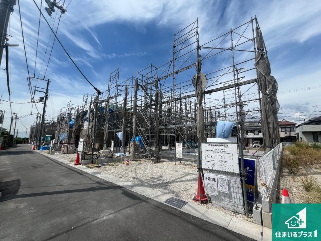 神戸市西区竜が岡　第8期　新築一戸建ての外観|周辺は落ち着いた街並みの住宅地！子育てがしやすい住環境です！まだ未完成ですが、現地でしかわからない事もございます。是非一度ご覧ください。