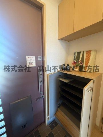 直方市大字上頓野のアパートの収納