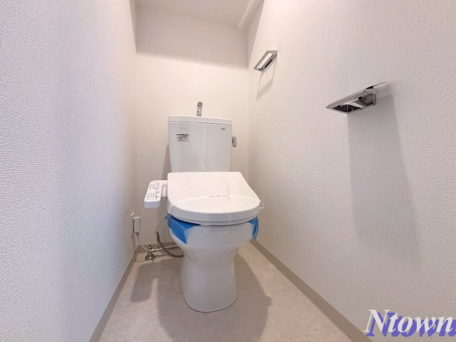 【トイレ】 | エステムコート名古屋グランツ | 落ち着いた色調のトイレです