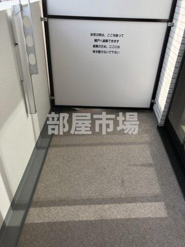 GENOVIA隅田川westskygardenのバルコニー