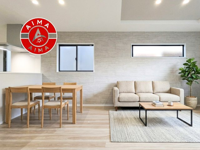 福岡市東区八田3丁目第14-2棟（2号棟）の内観：施工例|多くの時間を過すことになるリビングだからこそ、いつも穏やかな空間・解放感が味わえ毎日が充実します。