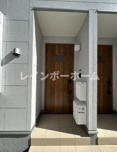 リーブルファイン鴻巣大間のエントランス