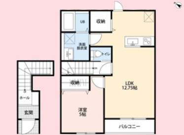 リーブルファイン鴻巣大間の間取り