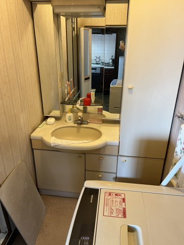 津市芸濃町椋本字新町 売土地の独立洗面台