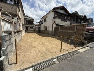 【前面道路含む現地写真】 | 【プレイワーク式内町】旭小・新築建売・4LDK（泉大津駅側の式内町） | 前面道路含む現地写真です