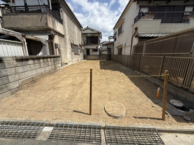 【前面道路含む現地写真】 | 【プレイワーク式内町】旭小・新築建売・4LDK（泉大津駅側の式内町） | 前面道路含む現地写真です
