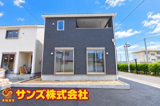 郡山市横塚6丁目　　　２号棟　　芳賀小学校、郡山第４中学区の外観|南側から見た外観
