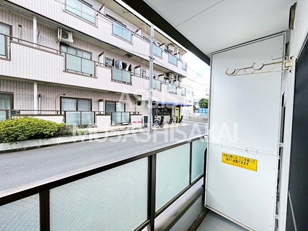 グロウマンションのバルコニー