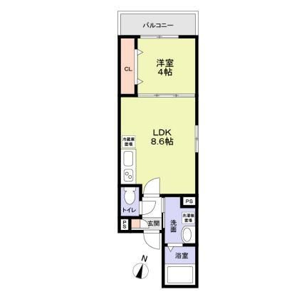 【間取り】 | ロジェ泉佐野
