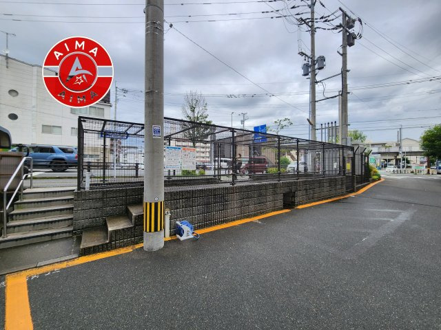 日商岩井リバーサイドマンションB棟のその他共用部分|綺麗に管理された共有部分のゴミ置き場です。
