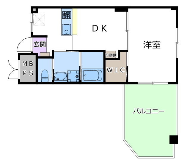 【間取り】 | ローズコーポ新大阪第６ | エイブルにて取扱い可能な住宅ローンは、全部で10種類以上！お客様にピッタリの住宅ローンを当社のFPよりご案内させて頂きます。住宅ローンのご相談だけでも、お気軽にご相談下さいませ。