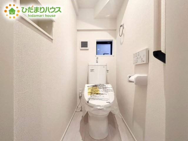 桶川市上日出谷南6期　新築戸建　グラファーレ01のトイレ