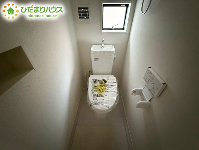 桶川市上日出谷南6期　新築戸建　グラファーレ01のトイレ